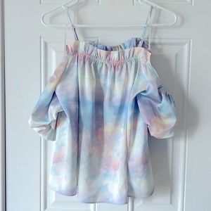 Beautiful New candy cotton colored top.